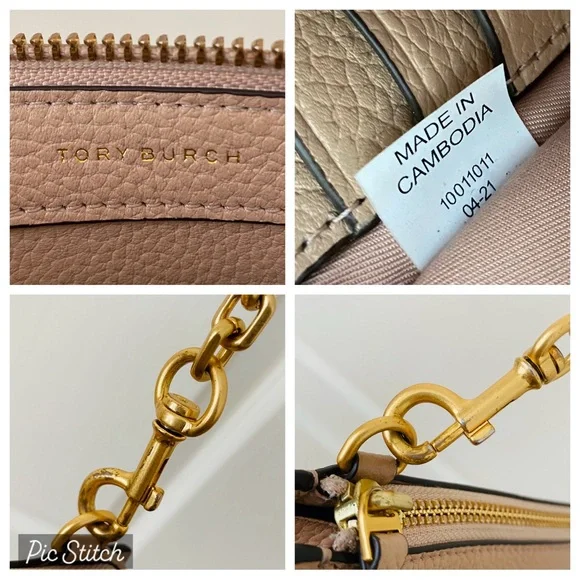 Tory Burch Tan Leather Crossbody Bag - Picture 13 of 13